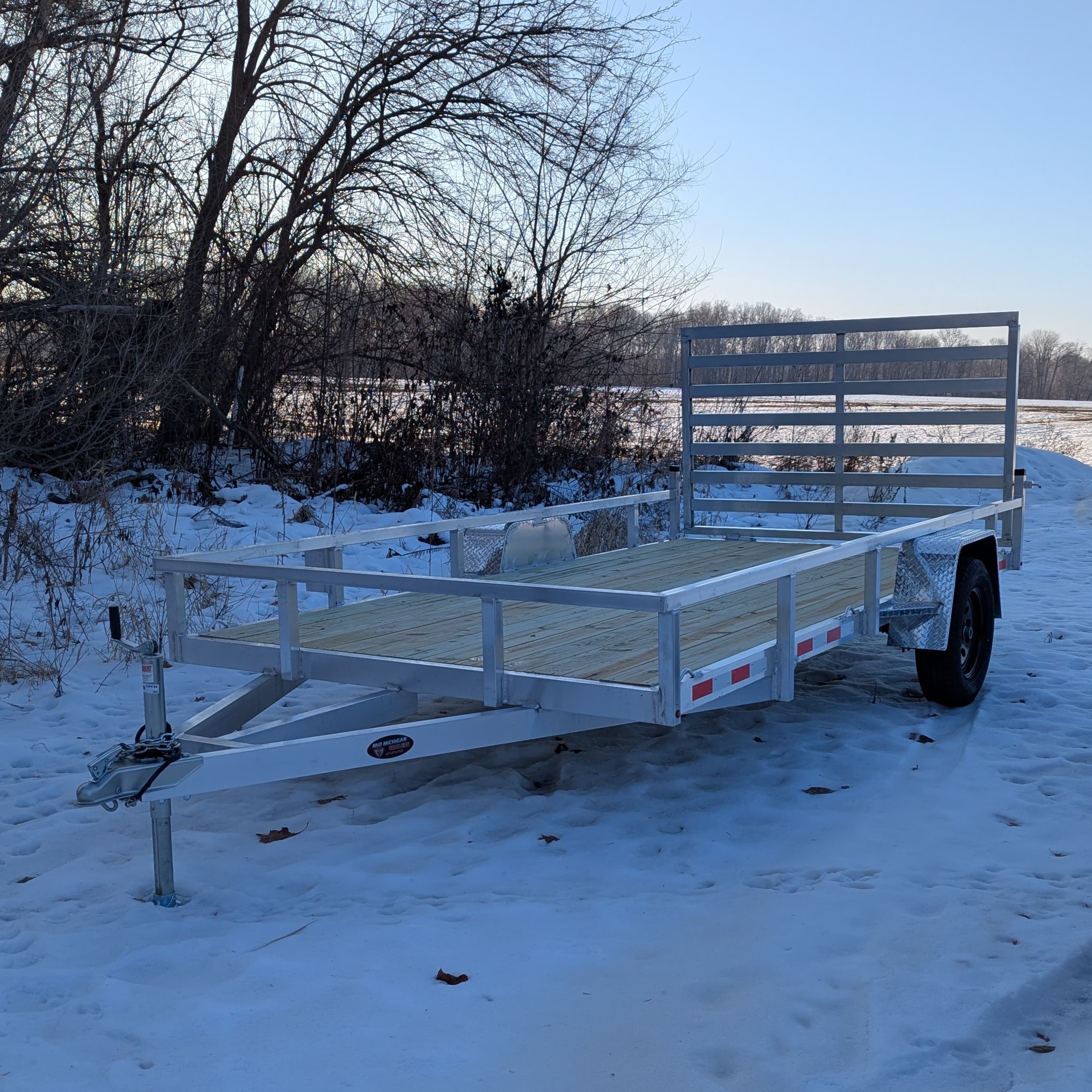 #944485 - 7x14 TA - Tandem Axel Utility Trailer