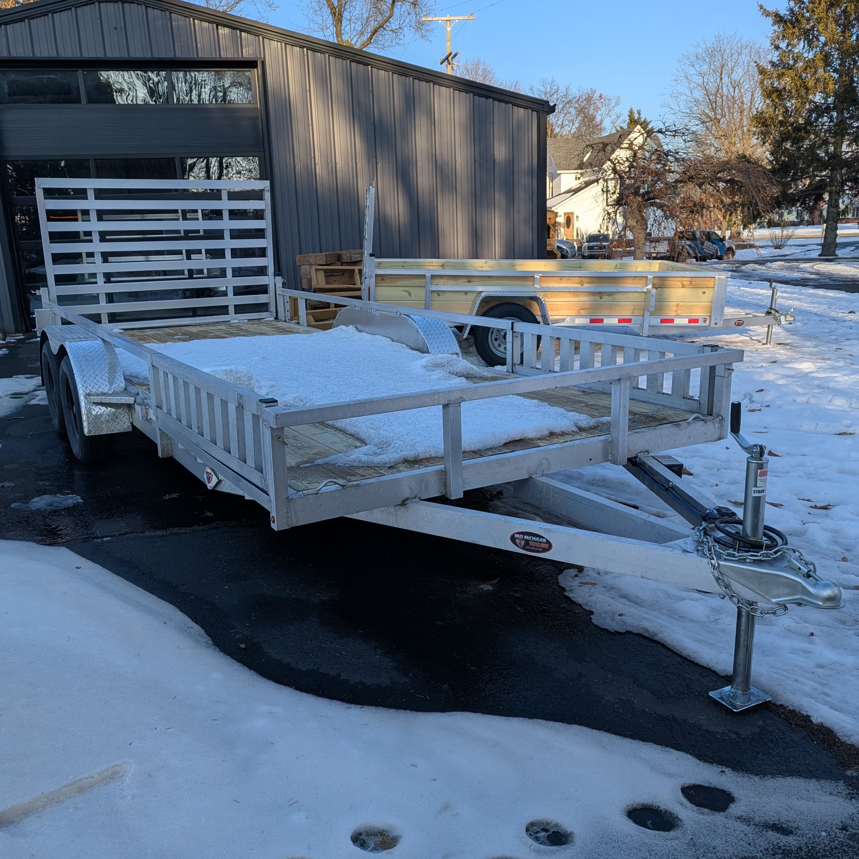 #944501 - 7x18 ATV - Tandem Axel Utility Trailer (1)